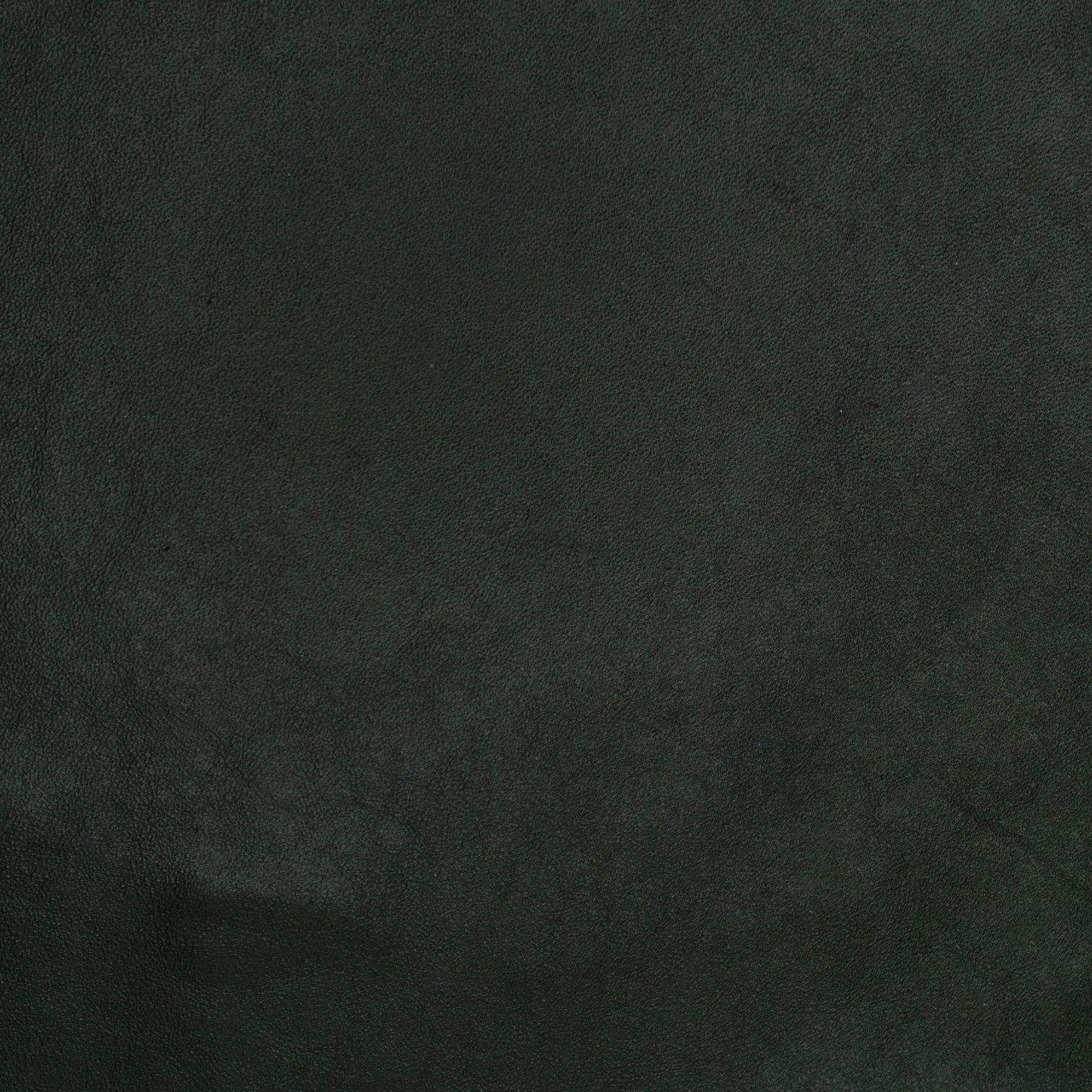 dark green textured leather swatch